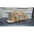 «Время и Порядок» - органайзер настольный деревянный с календарём